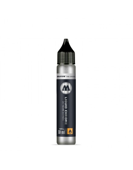 Tina Molotow Liquid Chrome plata cromada 30ml