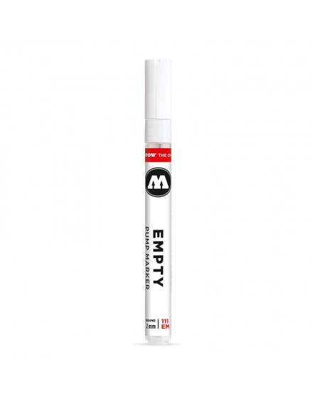 rotulador vacio Molotow empty marker 111EM