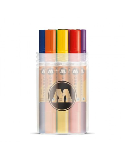 pack rotuladores acrilicos twin marker molotow doble punta