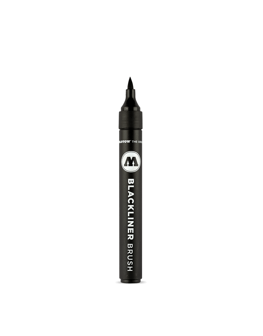 Rotulador punta pincel Molotow Blackliner