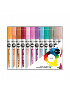 Pack 12 rotuladores acuarelables Aqua Color Brush