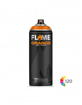 Spray de pintura acrílica Flame Orange 400ml"