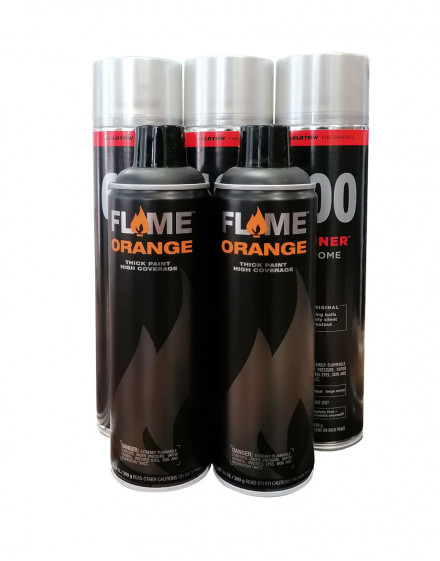 Pack Action 3 burner 600 + 2 flame 500ml