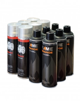 Pack 6 Burner 500ml + 6 Flame 500ml