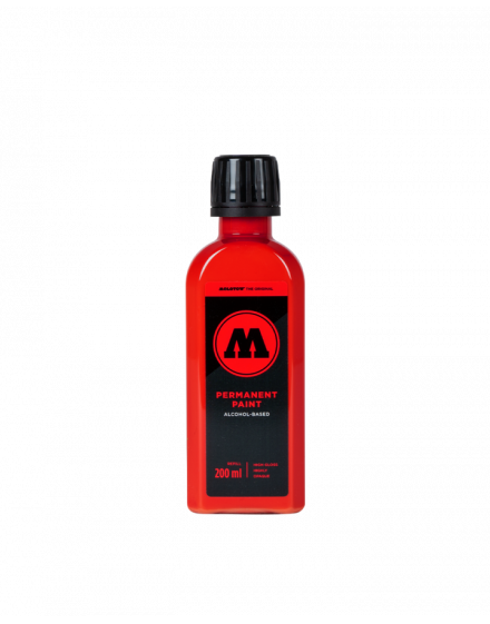 tinta permanente base alcohol Molotow 200ml