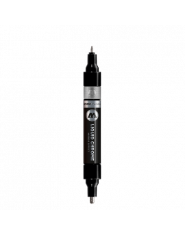 Rotulador efecto cromado Molotow Liquid Chrome twin 1,5mm-4mm