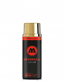 Spray de pintura efecto meltalizado COVERSALL  400ml oro