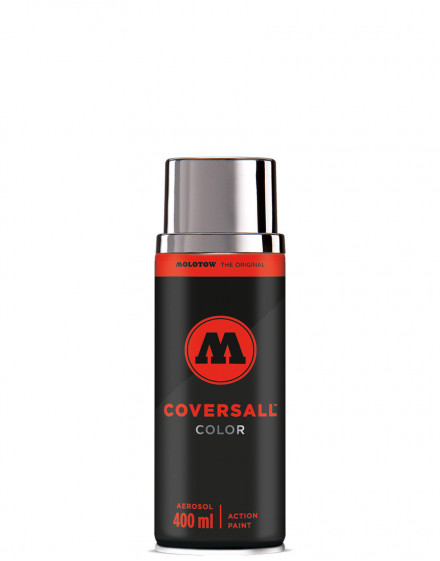 Spray de pintura efecto meltalizado COVERSALL  400ml plata