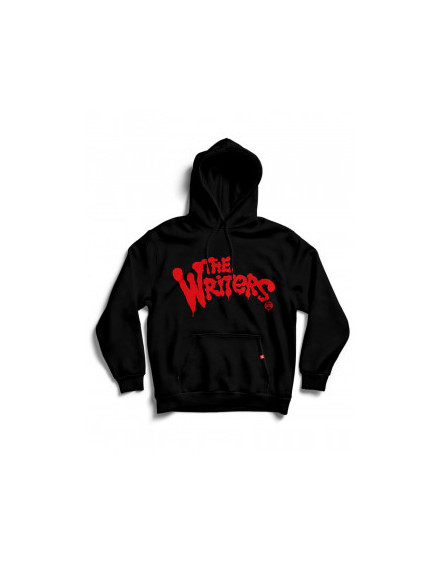 SUDADERA NEGRA THE WRITERS CAPUCHA