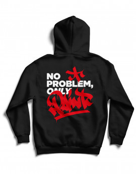 SUDADERA NO PROBLEM ONLY PAINT TAG