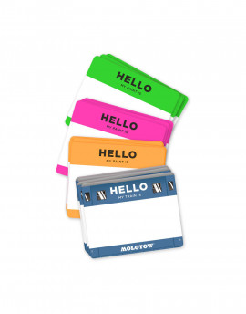 Pegatinas Hello My Name Is