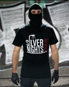 Camiseta Silver Nights - Negra