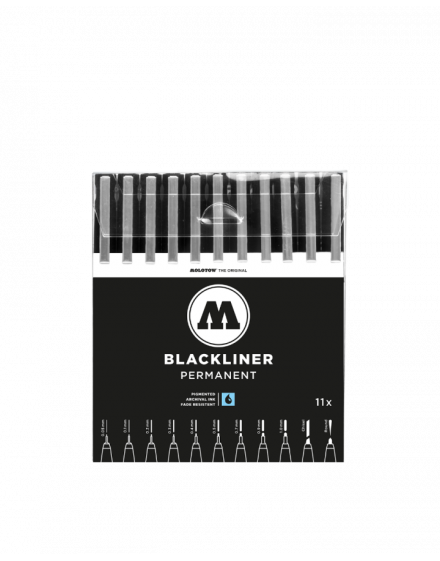 Pack rotuladores Blackliner Molotow x11