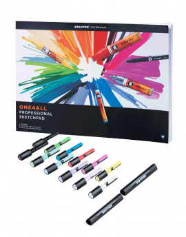 Pack 12 Rotuladores Sketcher y Professional Sketchpad