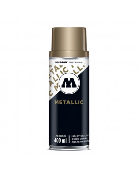 Spray de Pintura Metalizada Molotow UFA Oro 400ml