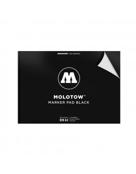 Molotow Marker Pad Black - A4 140g