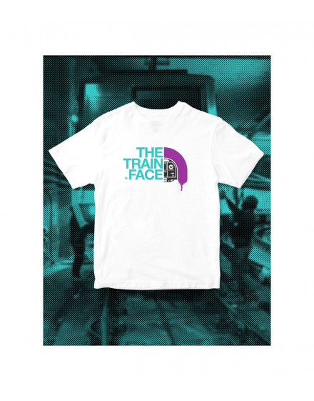 CAMISETA  NEGRA THE TRAIN FACE