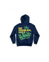 Sudadera - No problem only paint, Tag. Azul -gama verdes