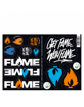 Pegatinas Flame