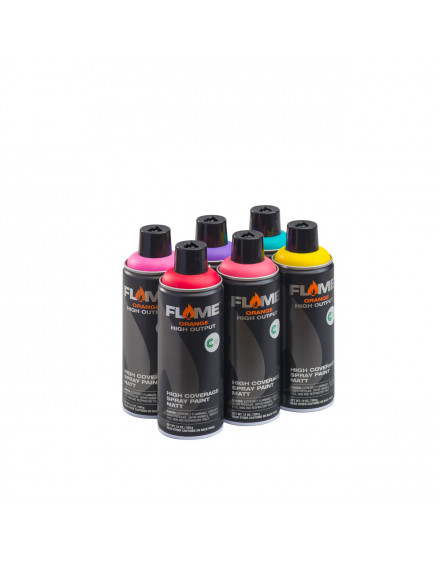 Pack Flame Orange 400ml x6
