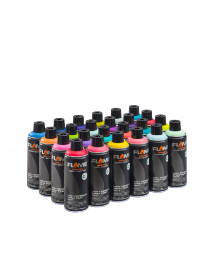 Pack Flame Orange 400ml x24